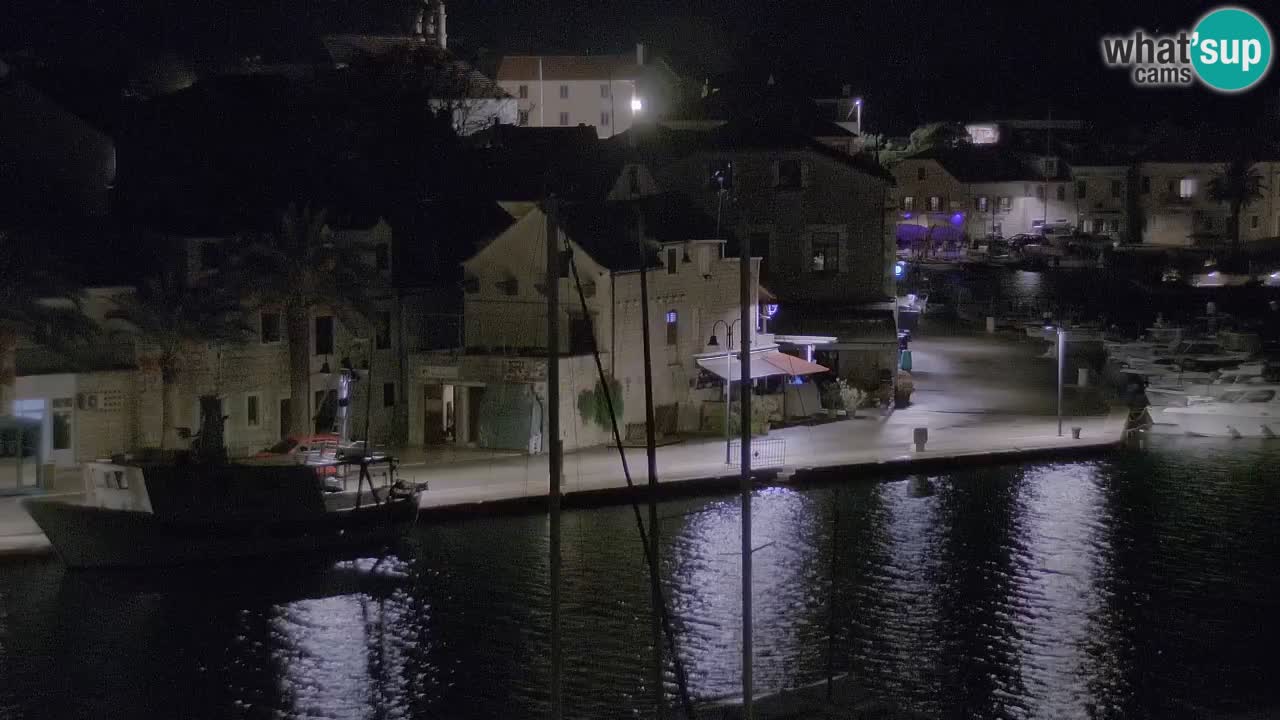 Livecam Hvar Vrboska marina | Île de Hvar | Dalmatia