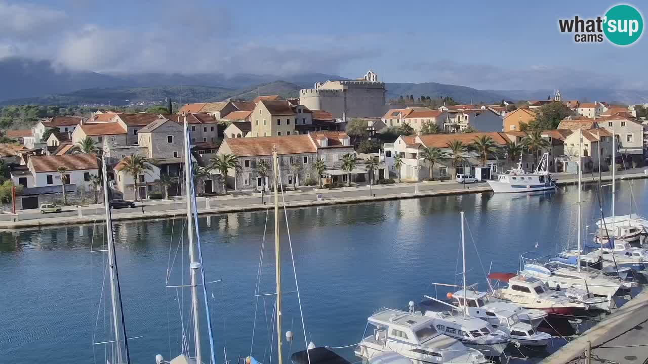 Webcam Vrboska marina | Hvar Insel | Dalmatien