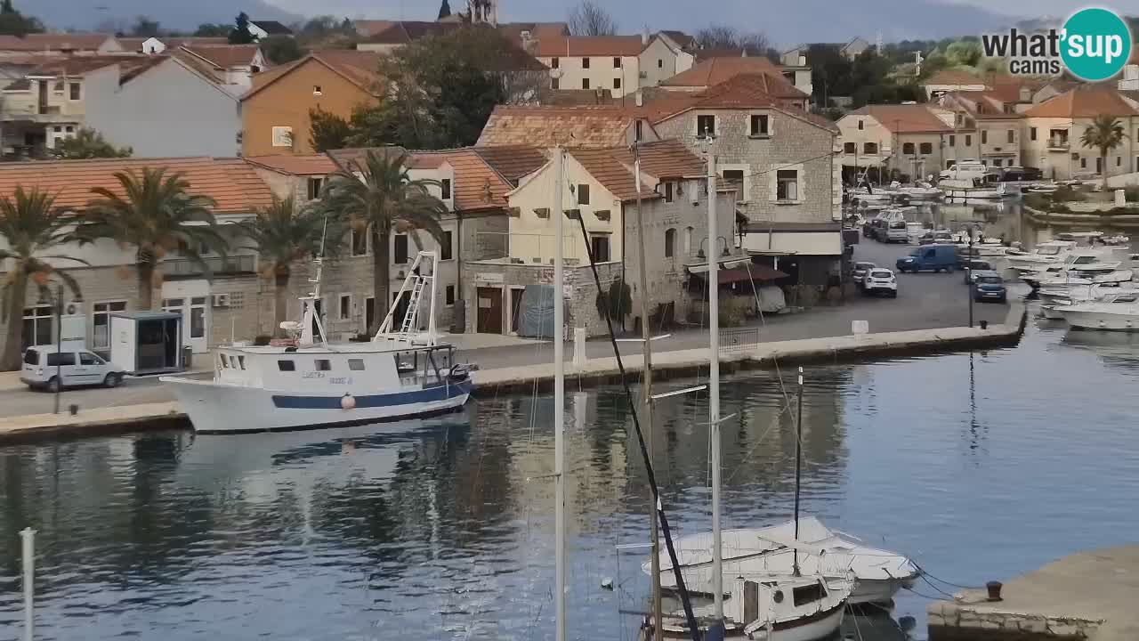 Webcam Vrboska marina | Hvar Insel | Dalmatien