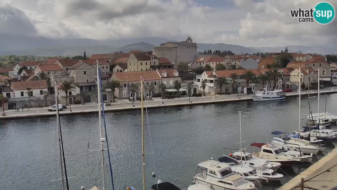Webcam Vrboska marina | Hvar Insel | Dalmatien