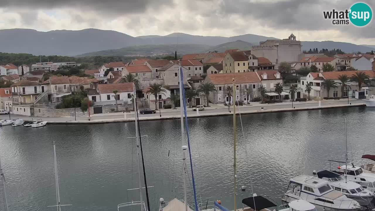 Livecam Hvar Vrboska marina | Île de Hvar | Dalmatia