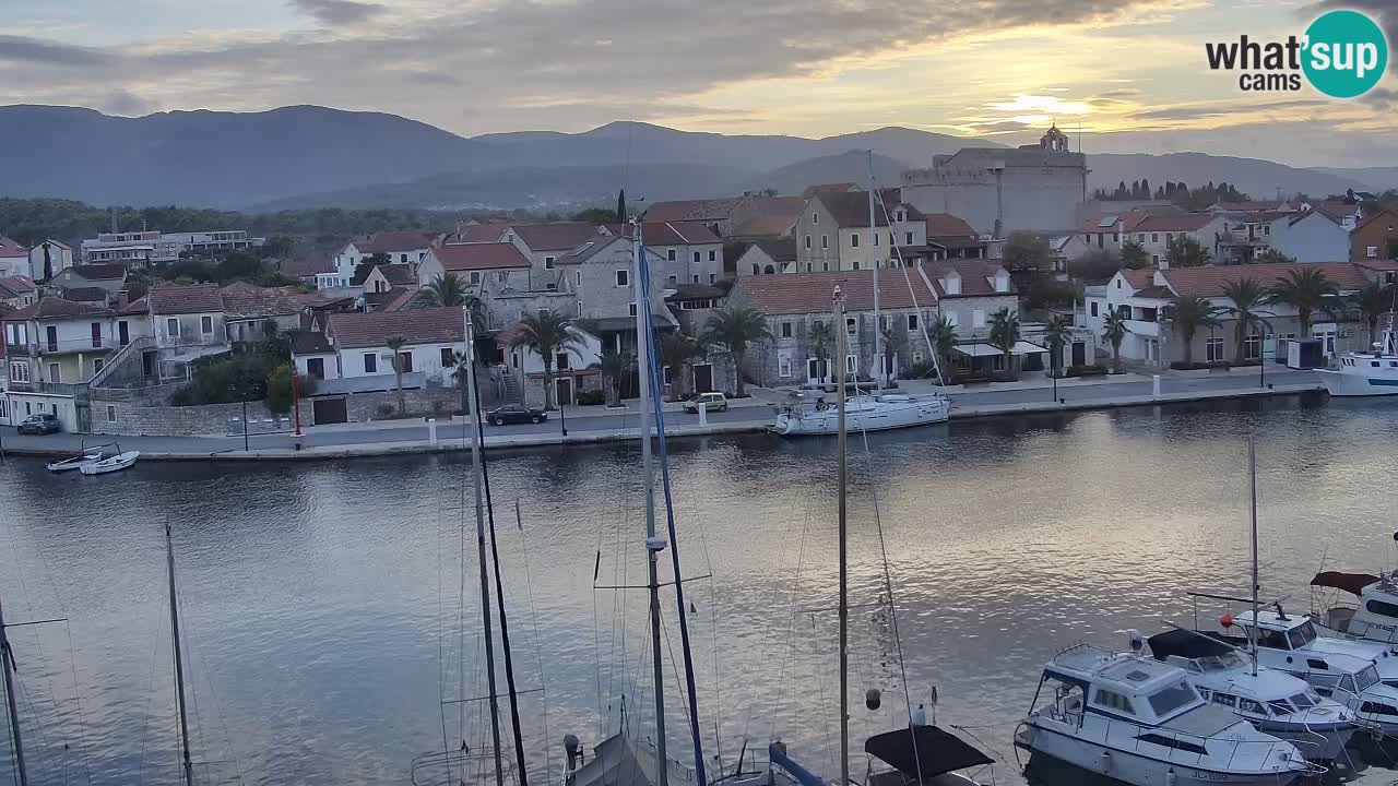 Livecam Hvar Vrboska marina | Île de Hvar | Dalmatia