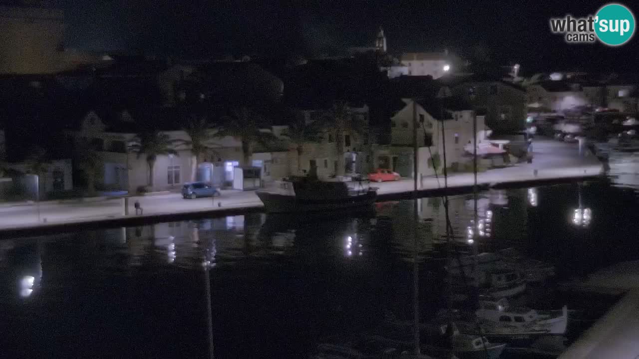 Livecam Hvar Vrboska marina | Île de Hvar | Dalmatia