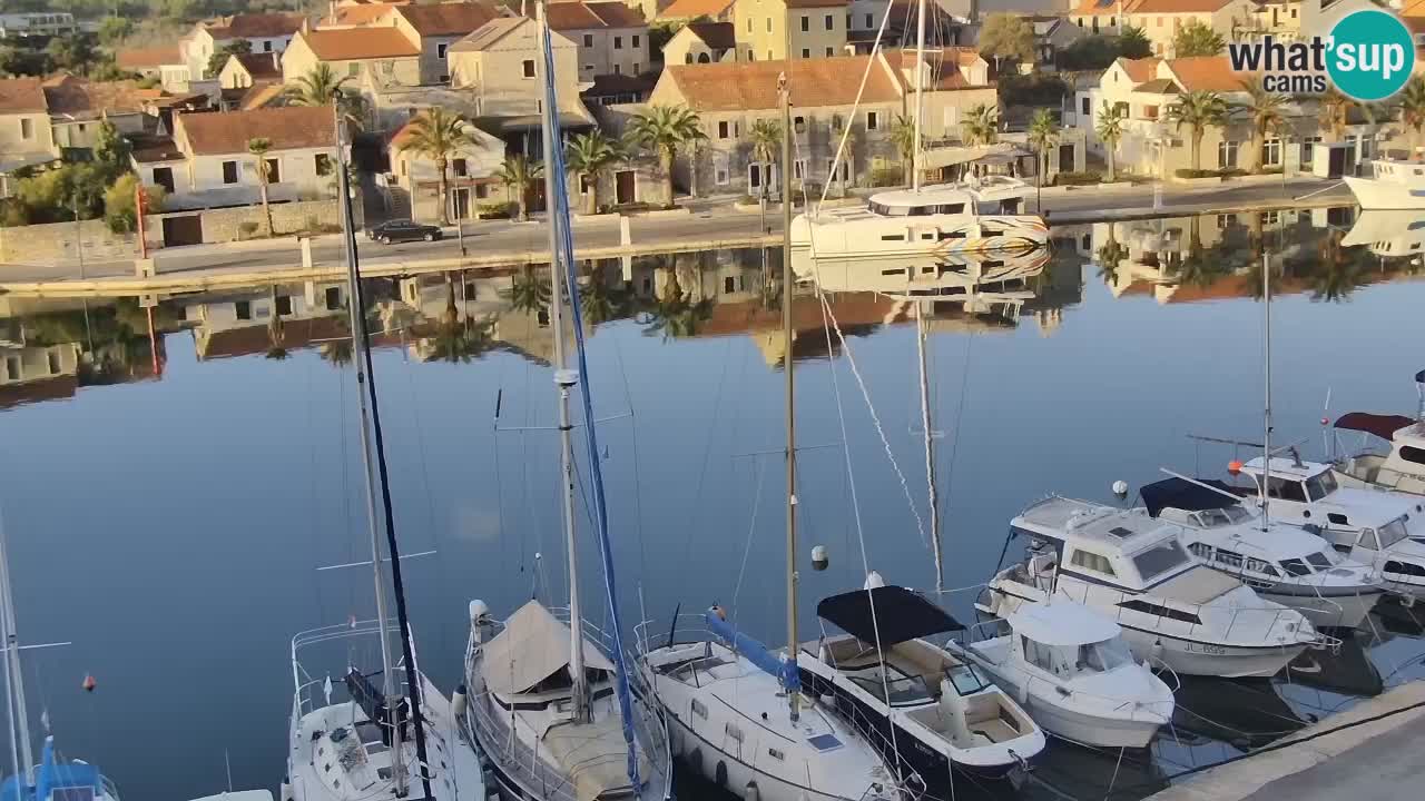 Webcam Vrboska marina | Hvar Insel | Dalmatien