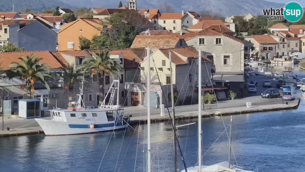 Webcam Vrboska marina | Hvar Insel | Dalmatien