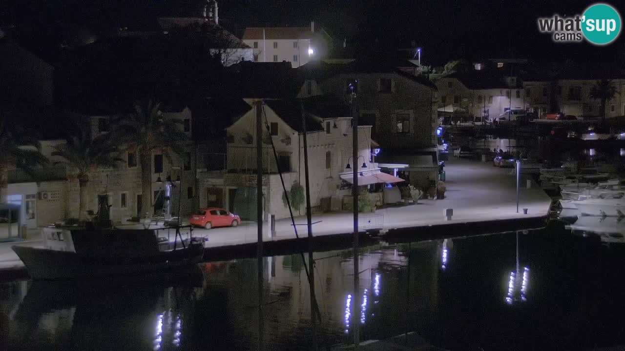 Livecam Hvar Vrboska marina | Île de Hvar | Dalmatia