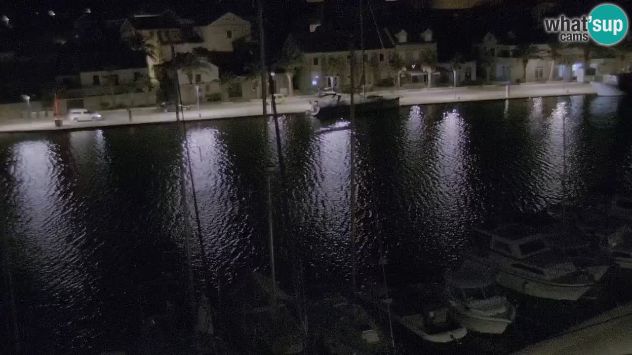 Webcam Vrboska marina | Hvar Insel | Dalmatien