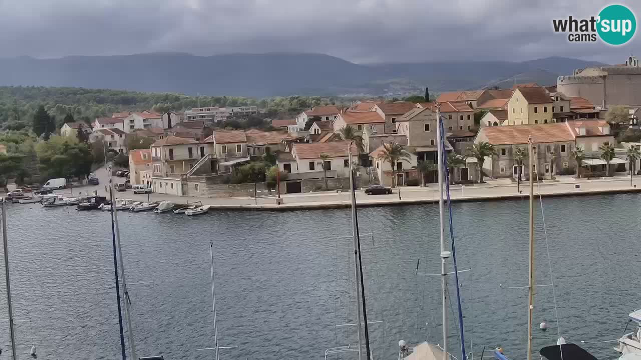Livecam Hvar Vrboska marina | Île de Hvar | Dalmatia