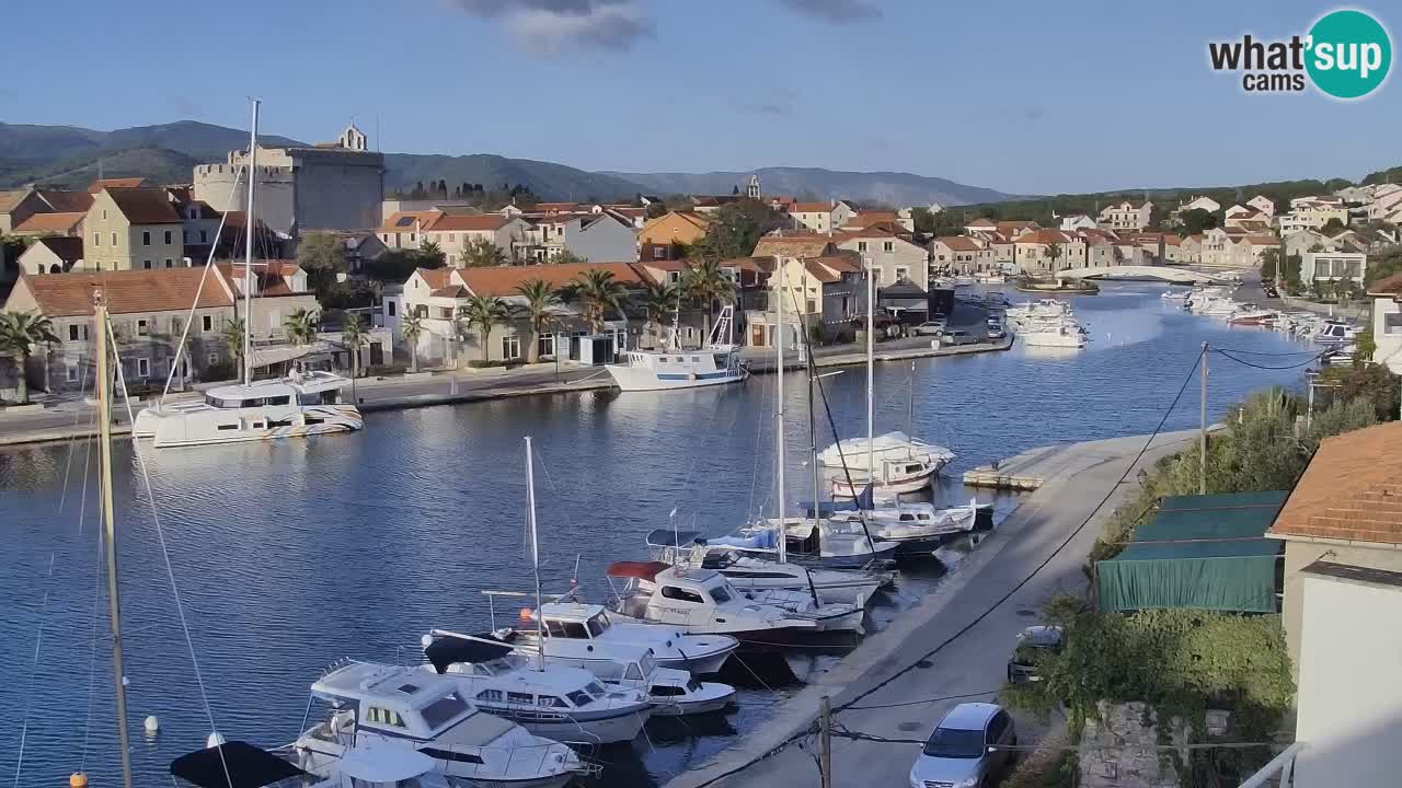 Livecam Vrboska marina | Hvar island | Dalmatia