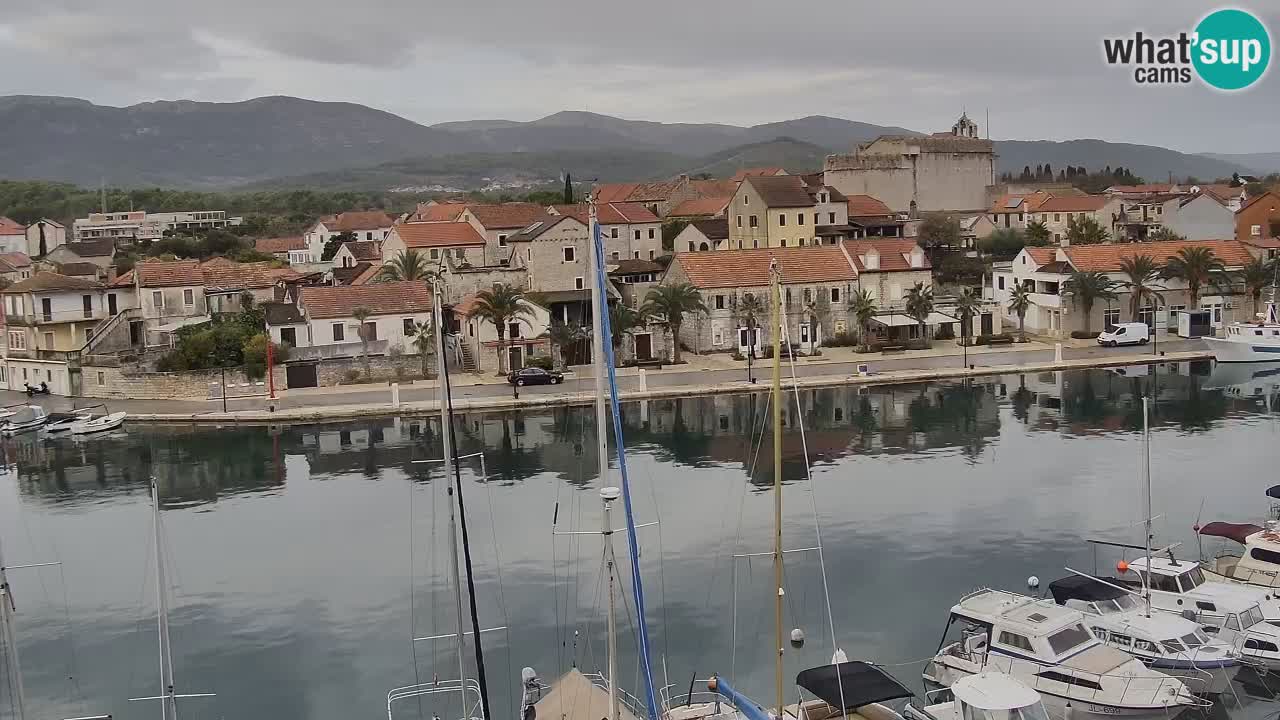 Webcam Hvar Vrboska marina | Dalmazia