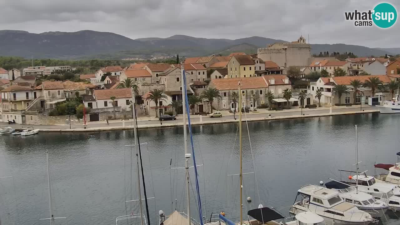 Livecam Vrboska marina | Hvar island | Dalmatia