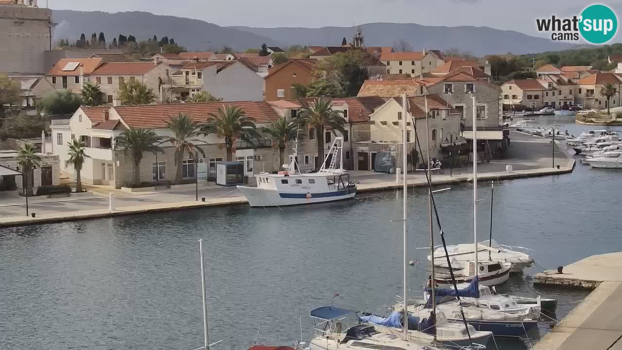 Webcam Hvar Vrboska marina | Dalmazia