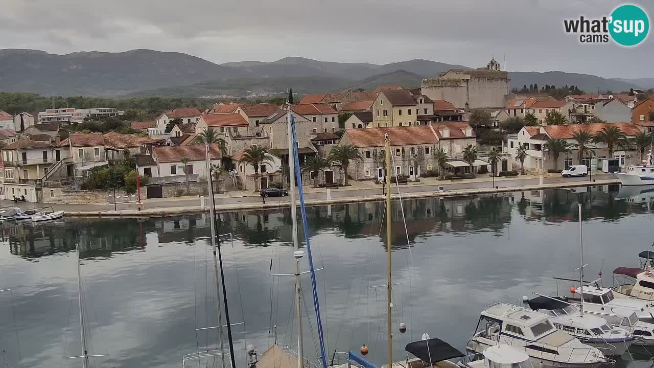 Web kamera Hvar Vrboska marina | otok Hvar | Dalmacija
