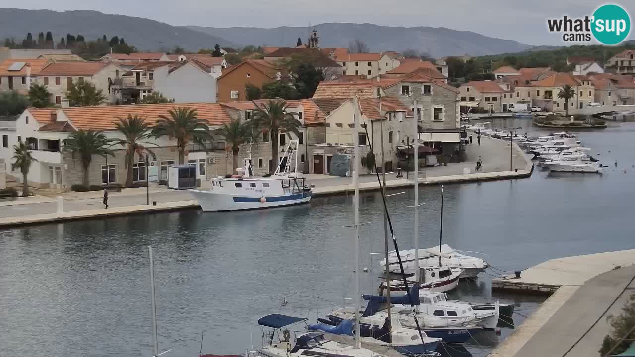 Livecam Hvar Vrboska marina | Île de Hvar | Dalmatia