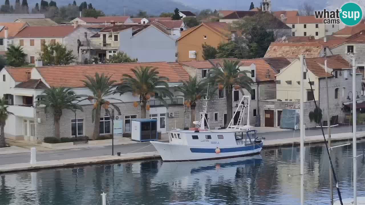 Livecam Vrboska marina | Hvar island | Dalmatia