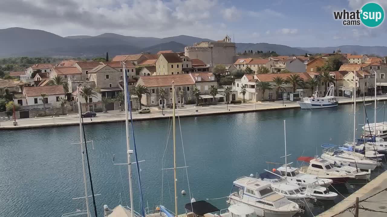Webcam Hvar Vrboska marina | Dalmazia