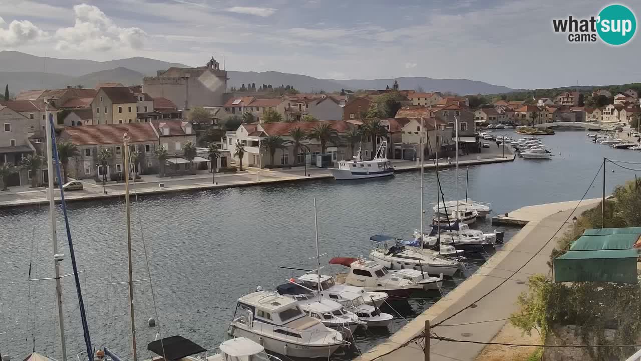 Livecam Vrboska marina | Hvar island | Dalmatia
