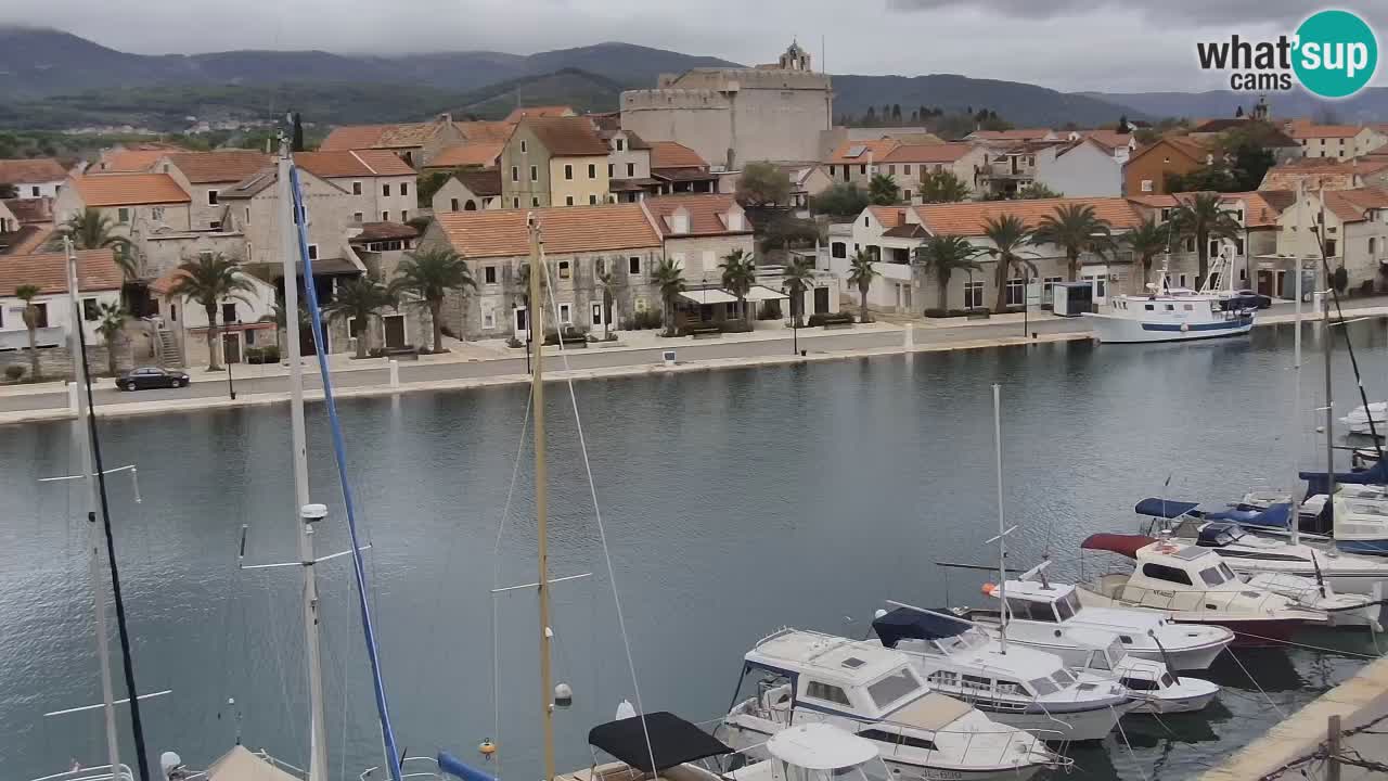 Livecam Vrboska marina | Hvar island | Dalmatia