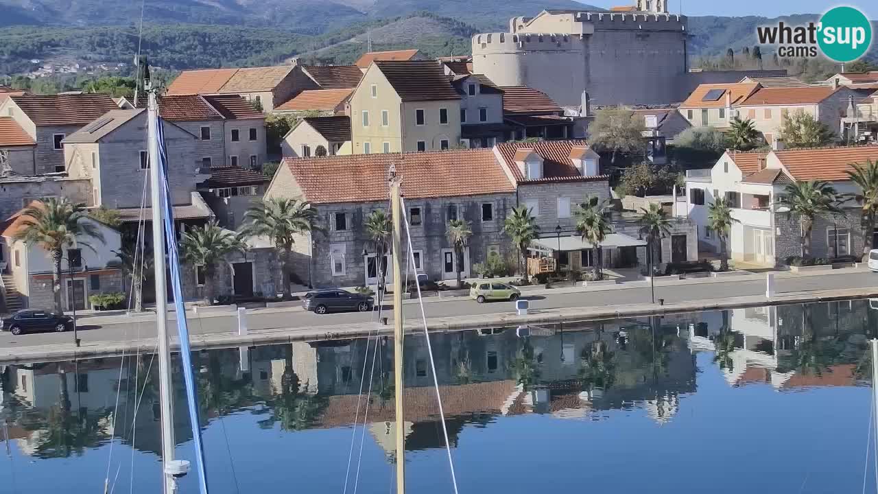 Livecam Vrboska marina | Hvar island | Dalmatia