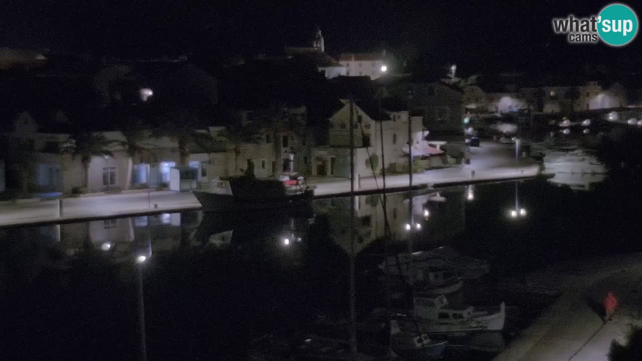 Webcam Vrboska marina | Hvar Insel | Dalmatien