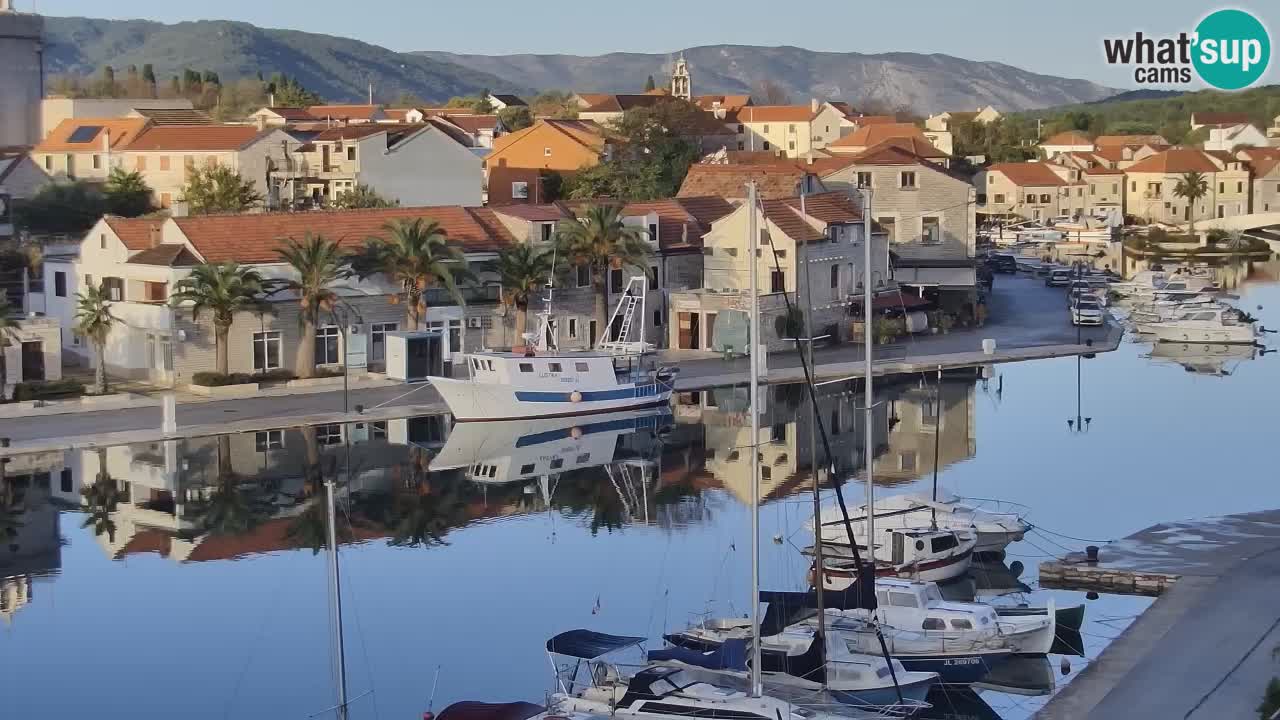 Webcam Hvar Vrboska marina | Dalmazia