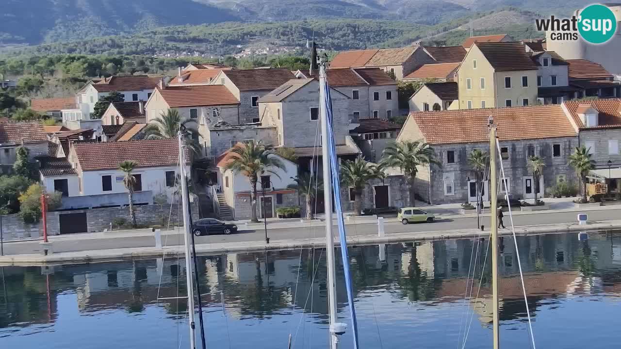 Web kamera Hvar Vrboska marina | otok Hvar | Dalmacija