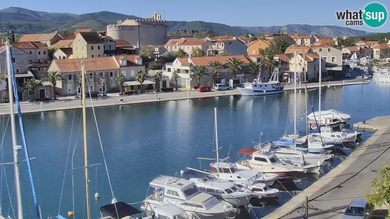 Webcam Hvar Vrboska marina | Dalmazia