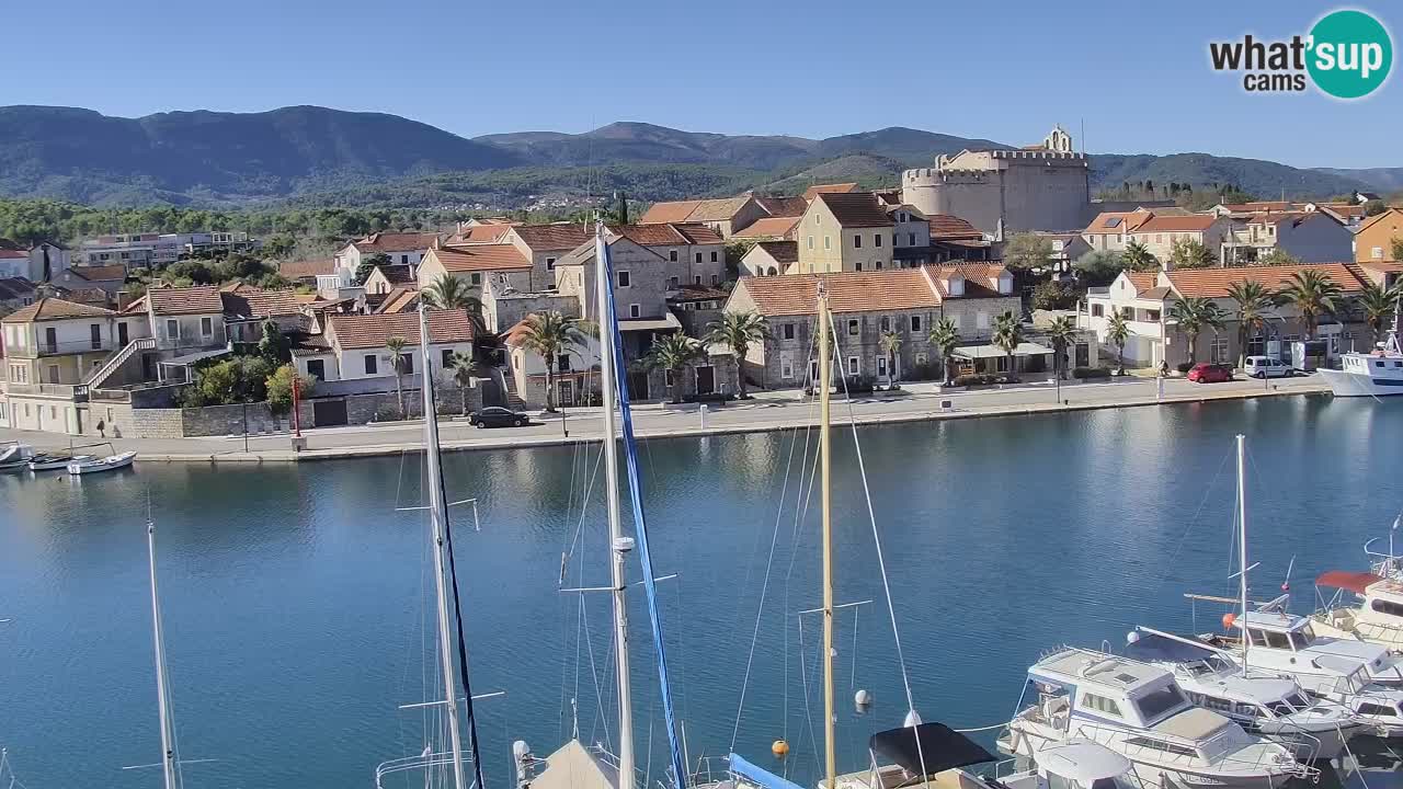 Webcam Hvar Vrboska marina | Dalmazia