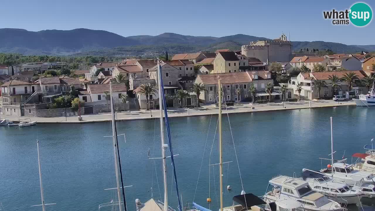 Web kamera Hvar Vrboska marina | otok Hvar | Dalmacija