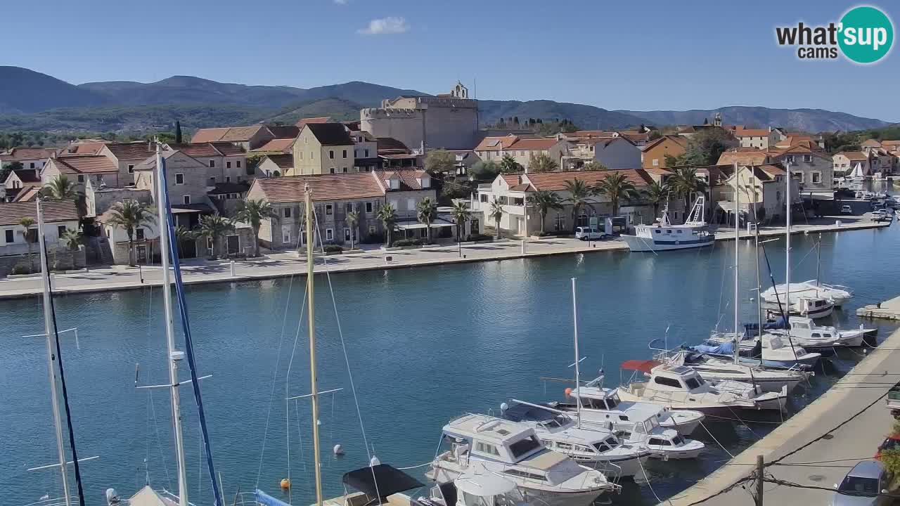 Webcam Hvar Vrboska marina | Dalmazia