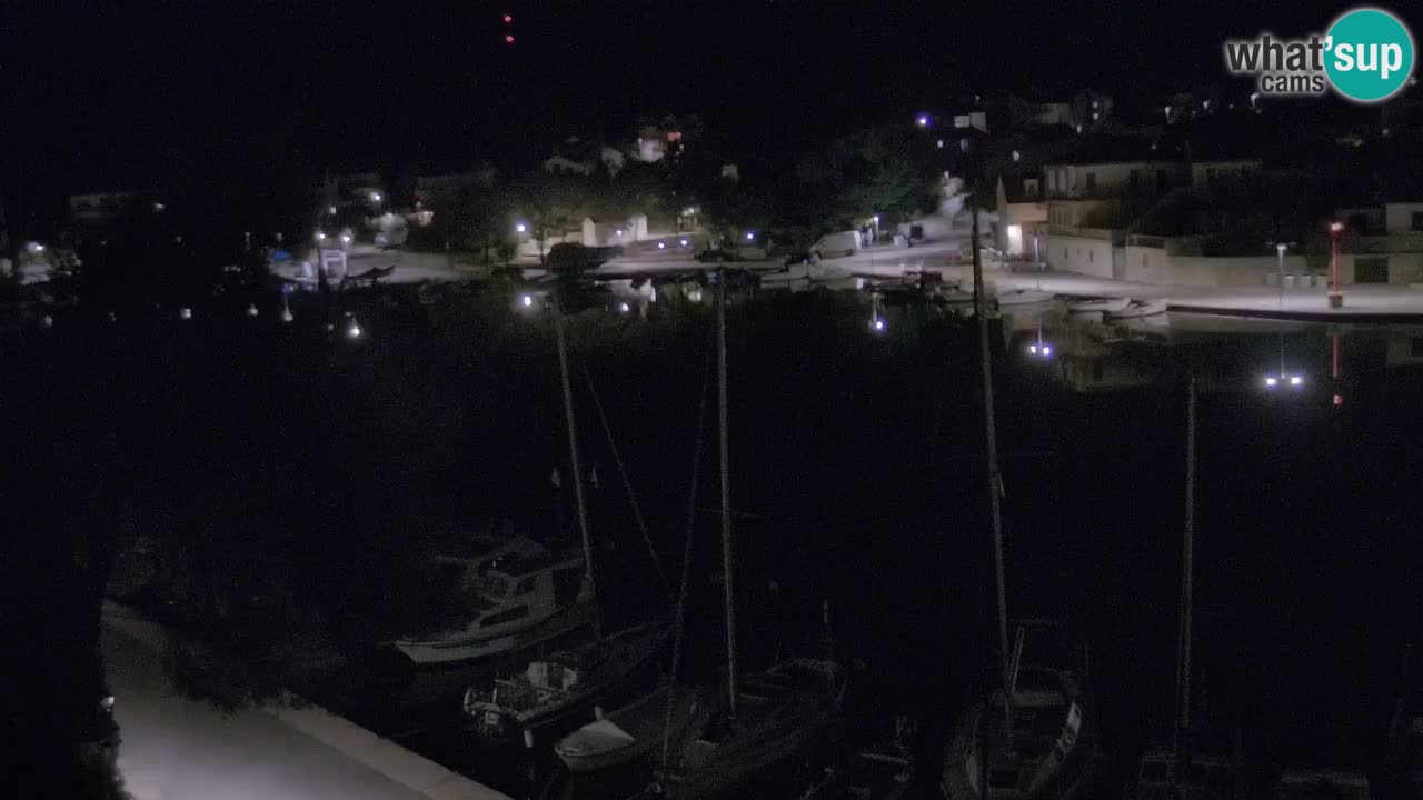 Webcam Vrboska marina | Hvar Insel | Dalmatien