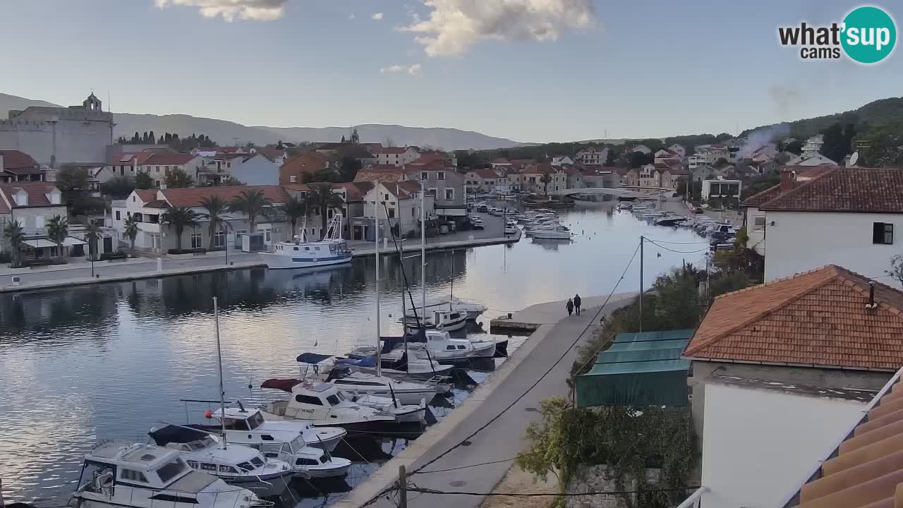 Livecam Hvar Vrboska marina | Île de Hvar | Dalmatia