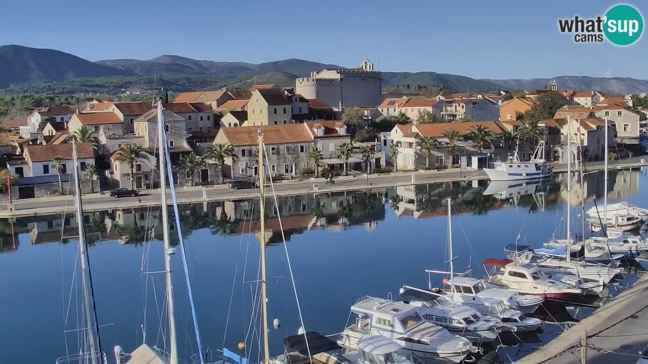 Webcam Hvar Vrboska marina | Dalmazia