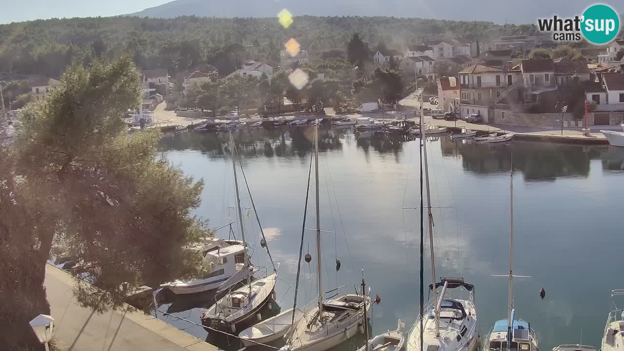 Web kamera Hvar Vrboska marina | otok Hvar | Dalmacija