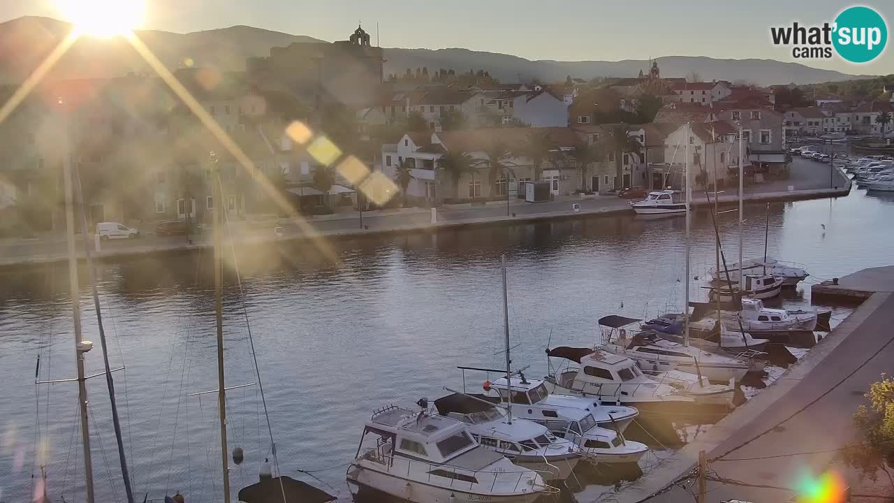 Livecam Vrboska marina | Hvar island | Dalmatia