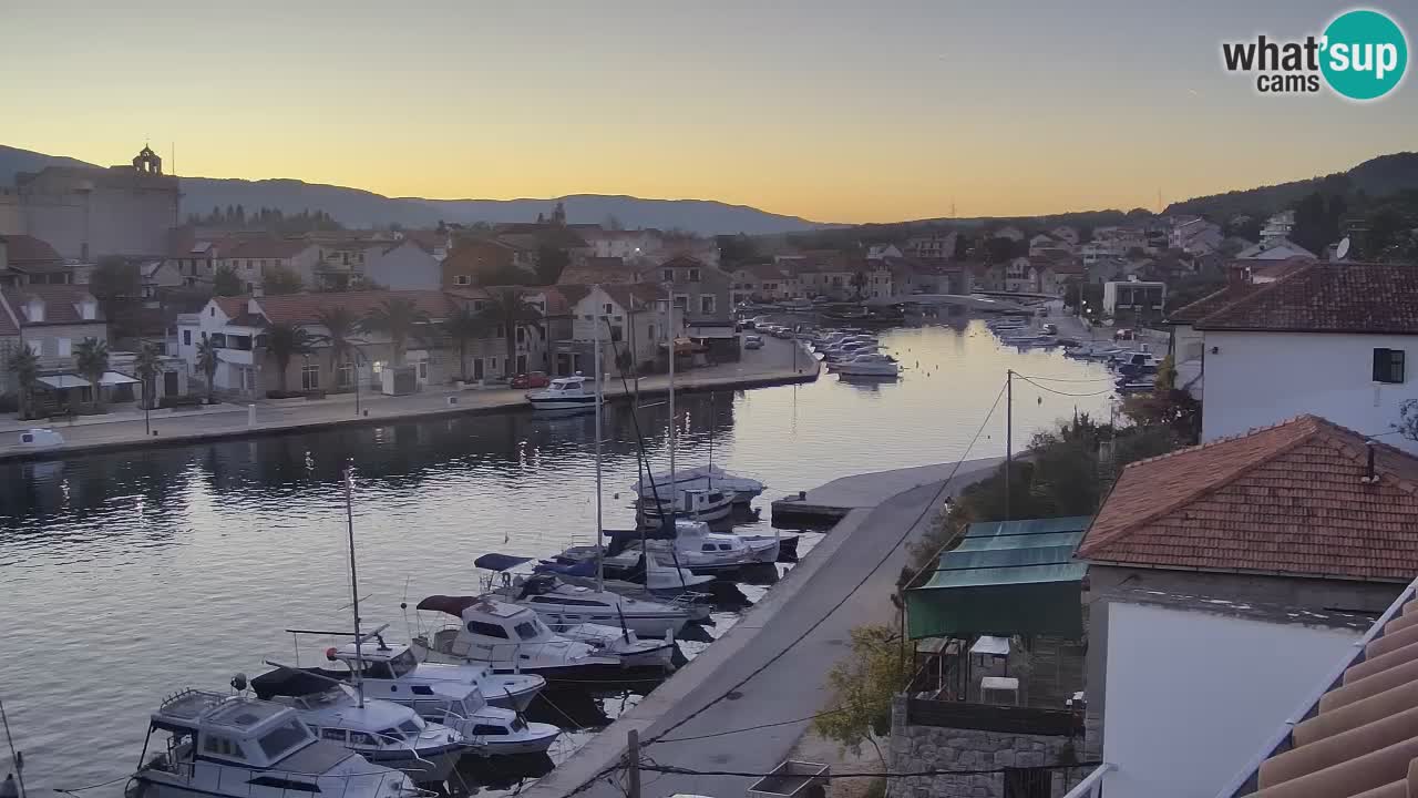 Livecam Hvar Vrboska marina | Île de Hvar | Dalmatia