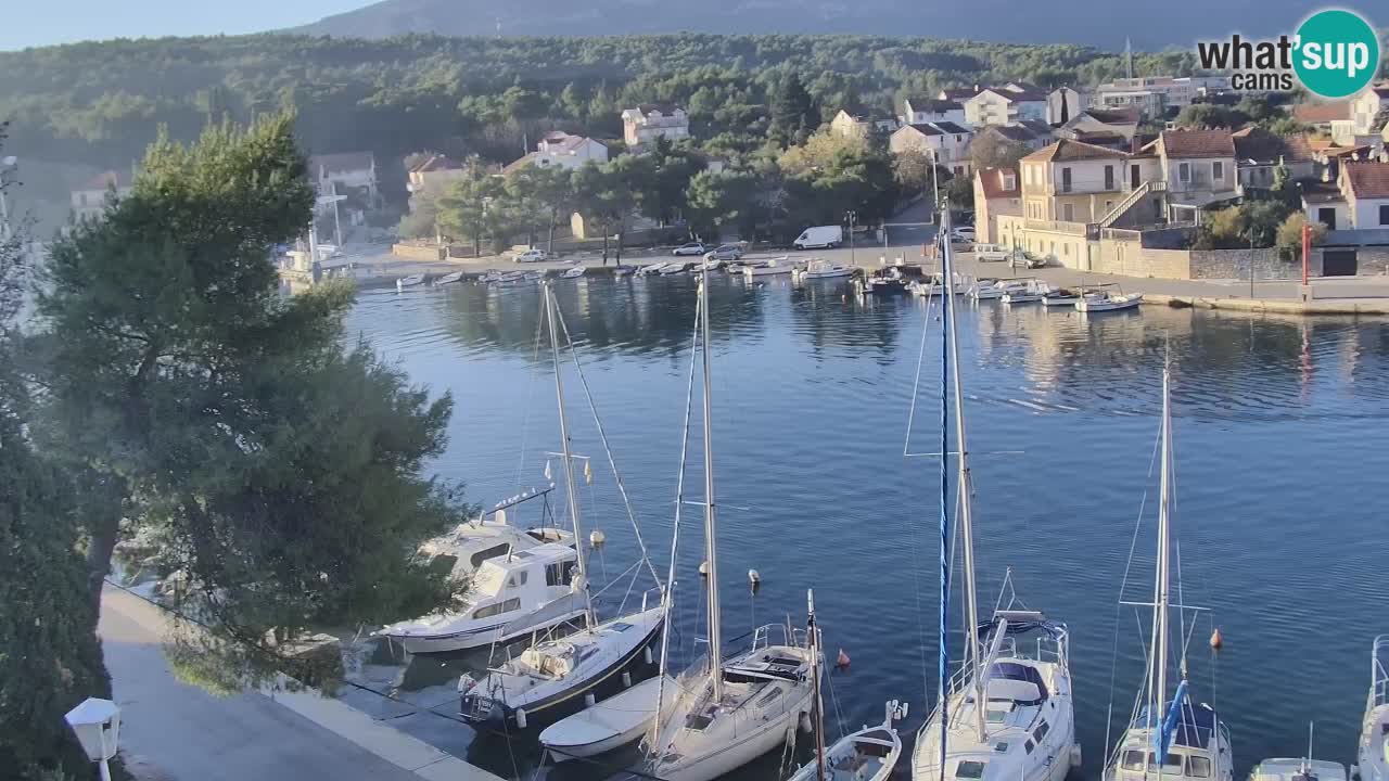 Livecam Vrboska marina | Hvar island | Dalmatia