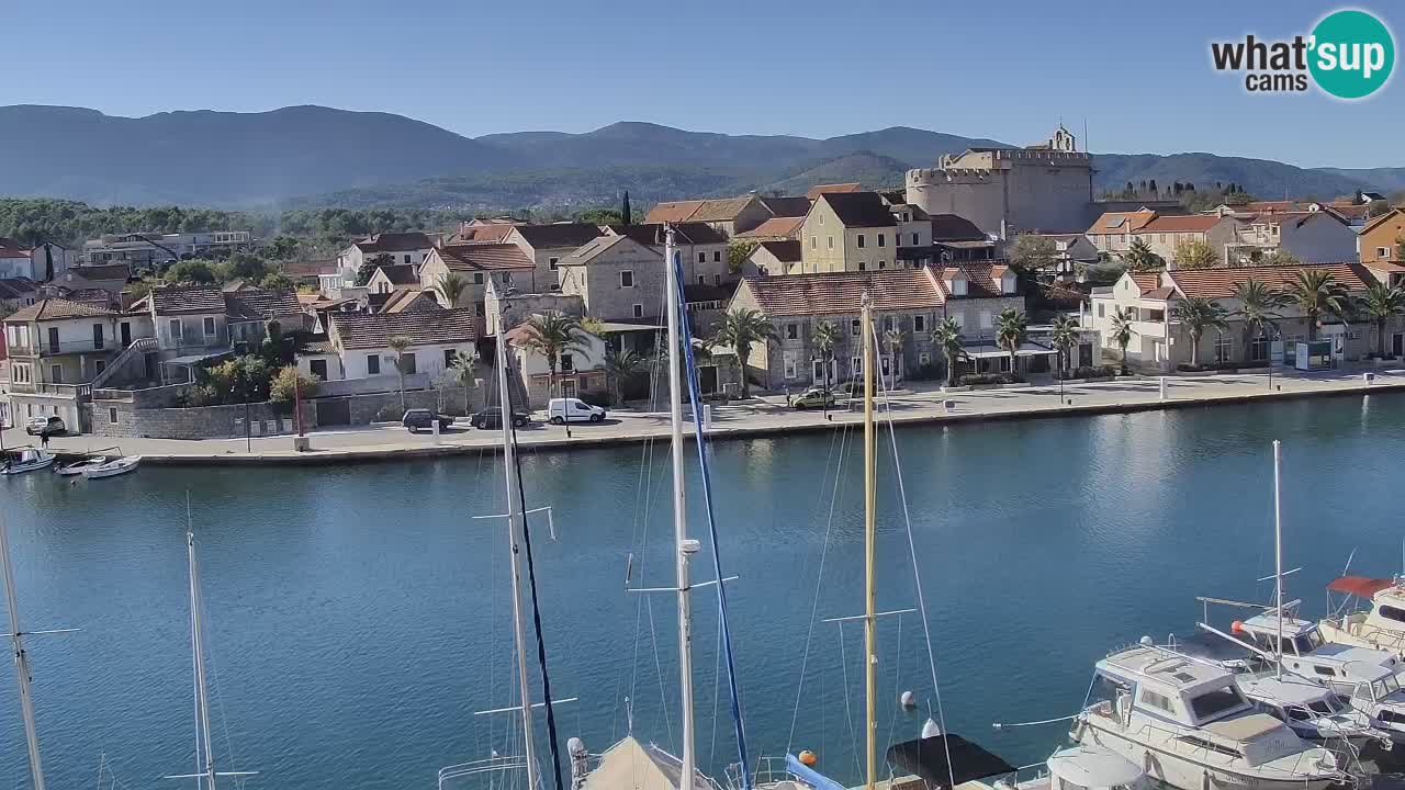 Livecam Hvar Vrboska marina | Île de Hvar | Dalmatia