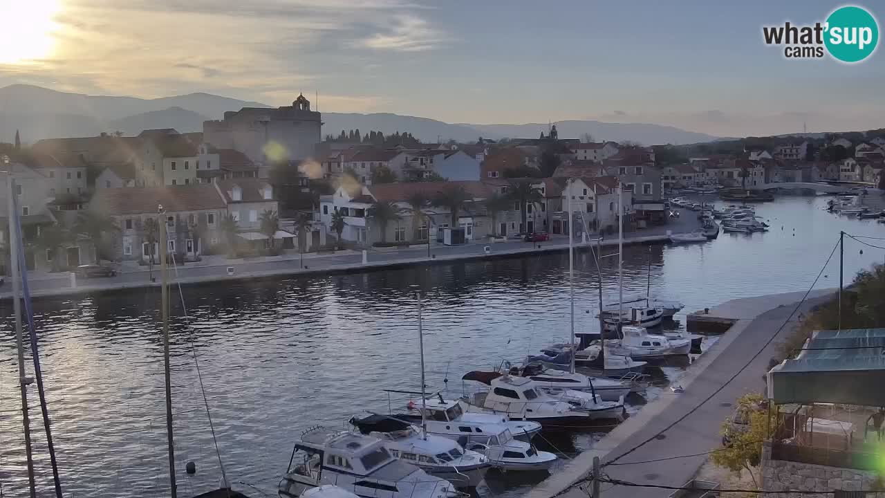Livecam Hvar Vrboska marina | Île de Hvar | Dalmatia
