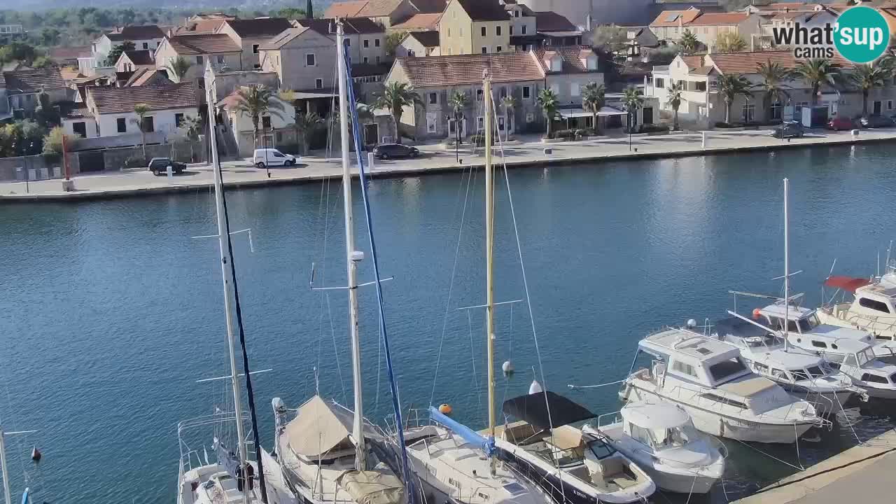 Webcam Hvar Vrboska marina | Dalmazia