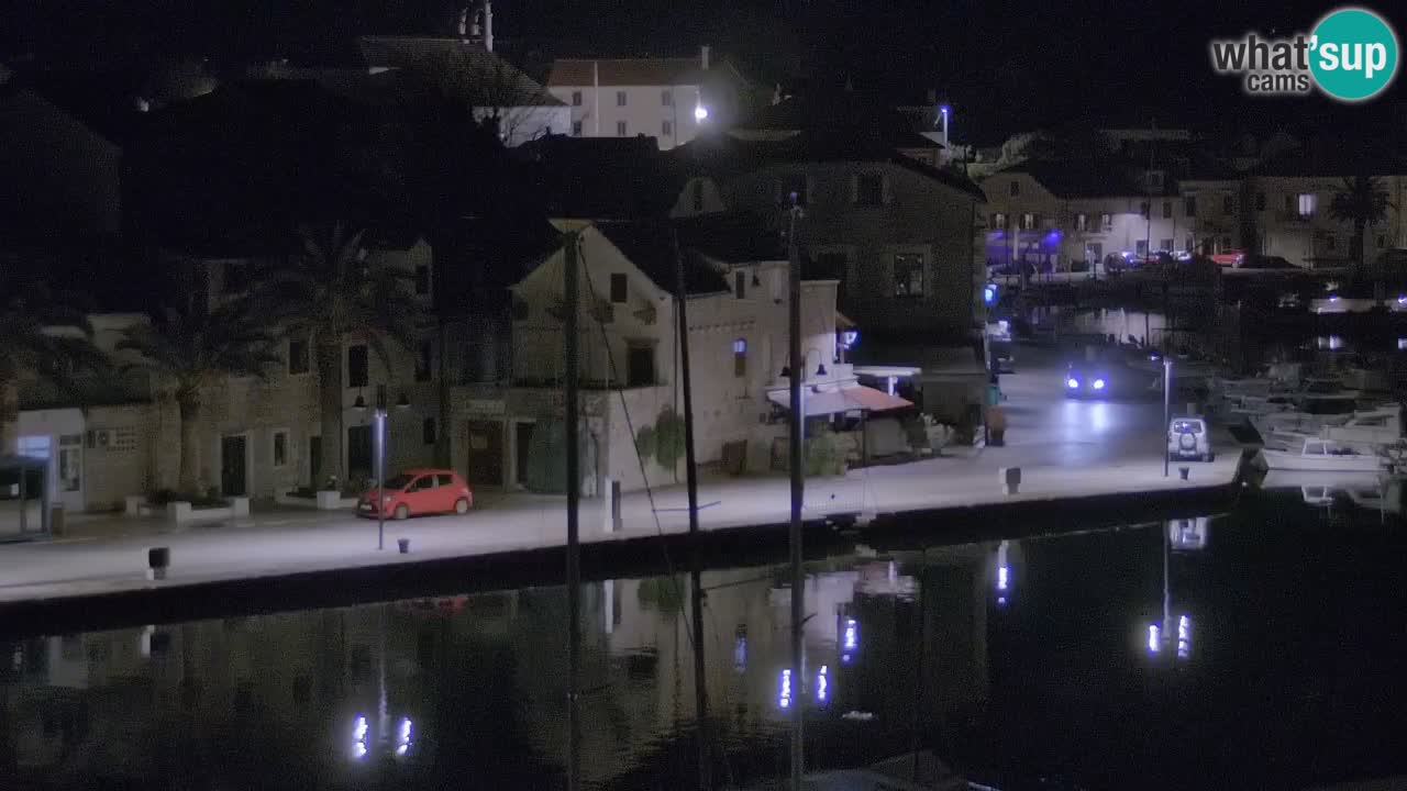 Webcam Vrboska marina | Hvar Insel | Dalmatien