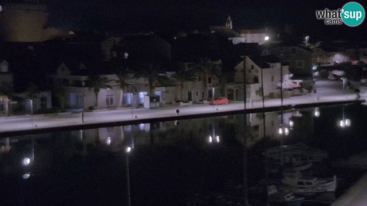 Webcam Vrboska marina | Hvar Insel | Dalmatien