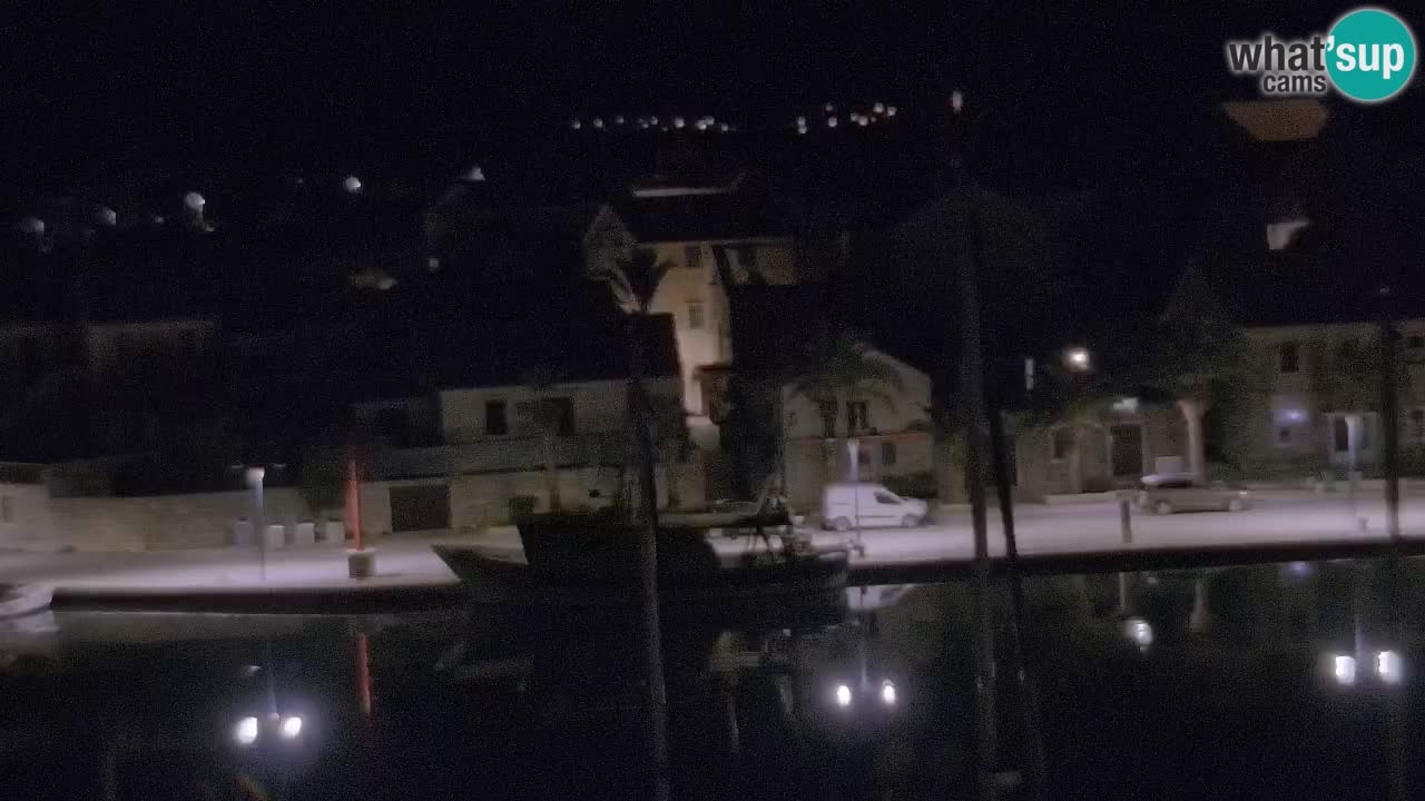 Webcam Vrboska marina | Hvar Insel | Dalmatien