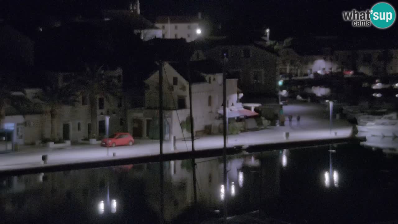 Webcam Hvar Vrboska marina | Dalmazia