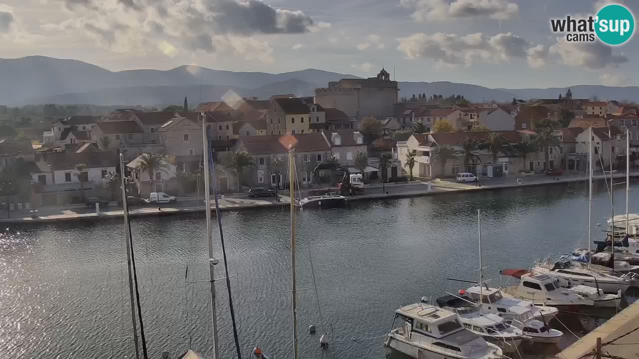 Livecam Vrboska marina | Hvar island | Dalmatia