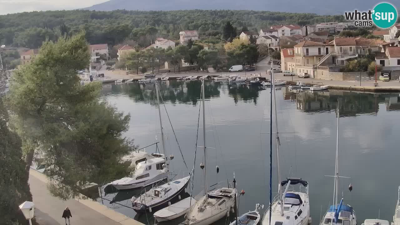 Webcam Hvar Vrboska marina | Dalmazia
