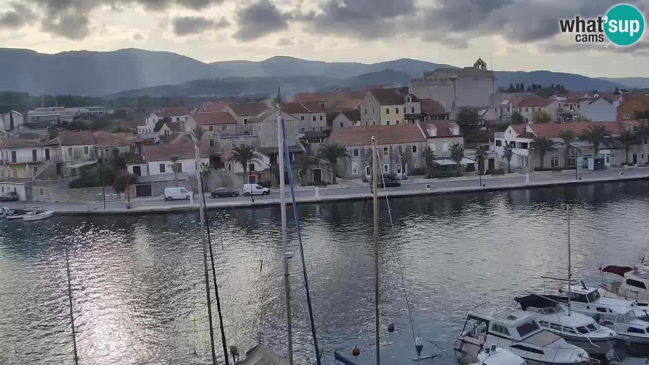 Livecam Vrboska marina | Hvar island | Dalmatia