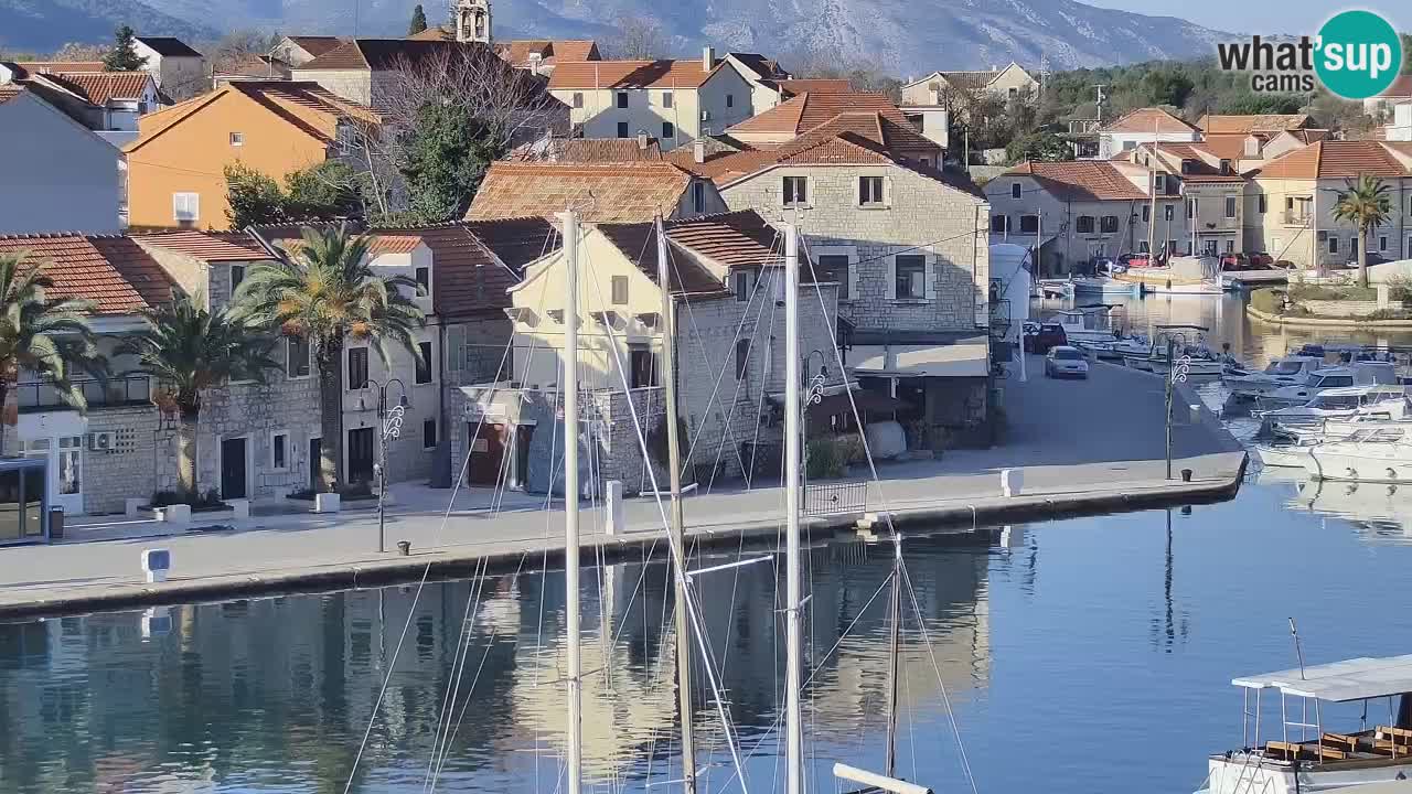 Webcam Vrboska marina | Hvar Insel | Dalmatien
