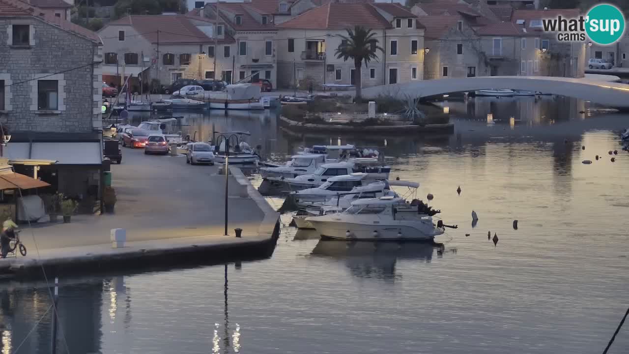 Livecam Hvar Vrboska marina | Île de Hvar | Dalmatia