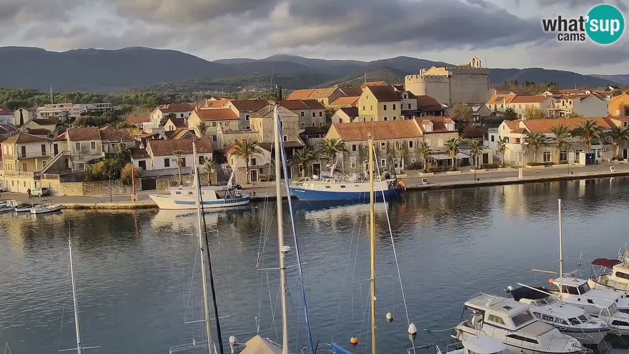 Webcam Vrboska marina | Hvar Insel | Dalmatien